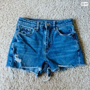 American Eagle Denim Blue Women's Shorts